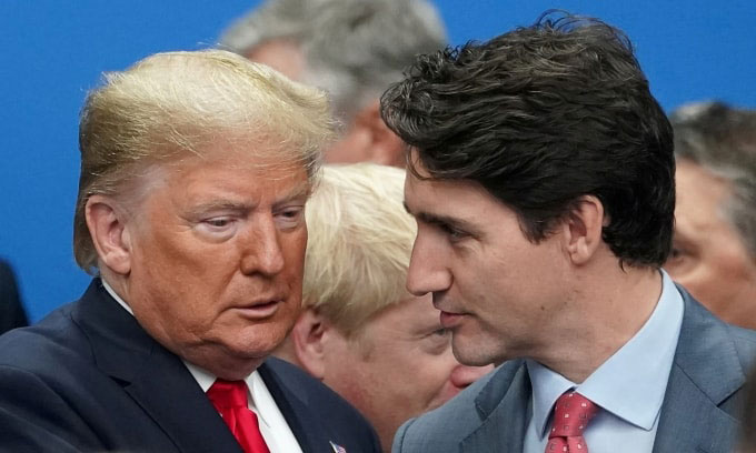 Trudeau cáo buộc Trump âm thầm tấn công kinh tế Canada