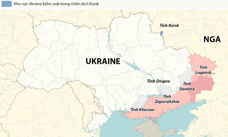 Ukraine đáp trả bằng đòn tập kích đạn chùm vào quân Nga ở Kherson