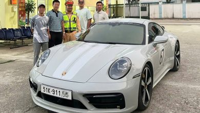 Xử phạt 4 tài xế Porsche lấn làn ngược chiều trên cao tốc