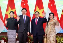 Thủ tướng Phạm Minh Chính đón tiếp Thủ tướng Singapore Lawrence Wong thăm chính thức Việt Nam
