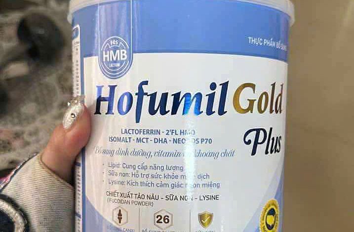 Bệnh viện 108 thu hồi sữa Hofumil Gold Plus do sữa giả