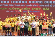 An Giang giành Áo Vàng và vô địch đồng đội giải xe đạp 2025