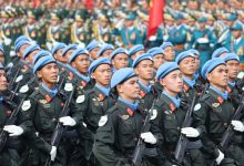 Diễu binh hợp luyện lớn diễn ra tại TP HCM tối 18,4