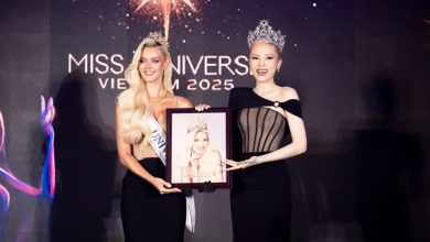 Kỳ Duyên và Miss Universe 2024 hội ngộ trong sự kiện khởi động Miss Universe Vietnam 2025