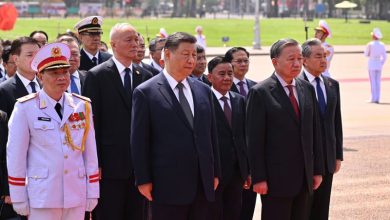 Lãnh đạo Việt - Trung thăm lăng Chủ tịch Hồ Chí Minh