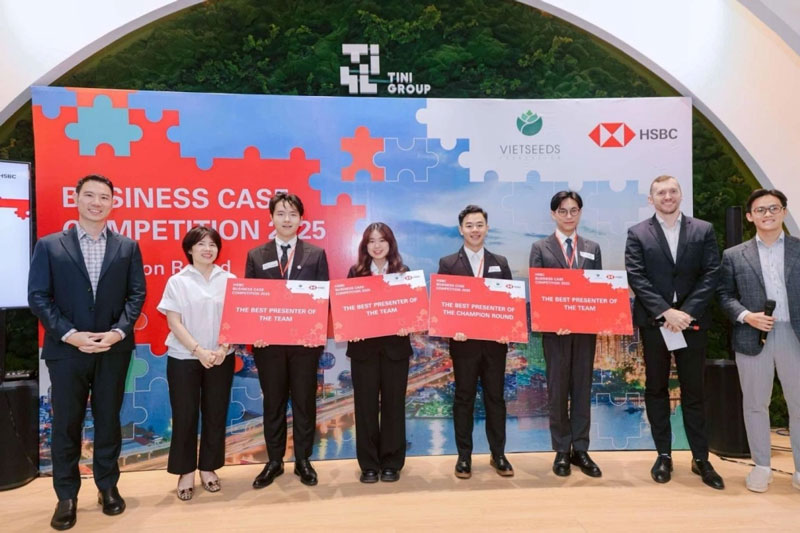 RMIT xuất sắc vô địch Giải quyết tình huống kinh doanh HSBC 2025