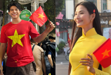 Dàn sao tề tựu cổ vũ diễu binh TP HCM kỷ niệm thống nhất đất nước