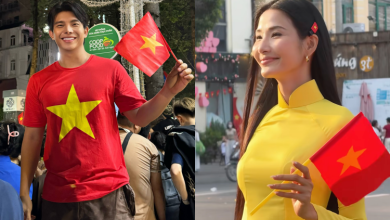 Dàn sao tề tựu cổ vũ diễu binh TP HCM kỷ niệm thống nhất đất nước