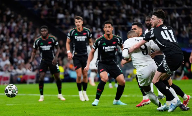 Arsenal loại Real Madrid vào bán kết Champions League 2025