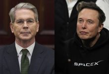 Elon Musk và Bộ trưởng Tài chính Mỹ cãi nhau ngay trước ông Trump