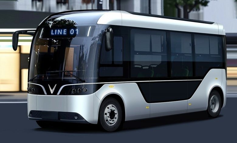 VinFast ra mắt bus điện EB 6 cho đô thị và học sinh