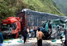 Tai nạn xe tải đối đầu tại Tuyên Quang, một người chết