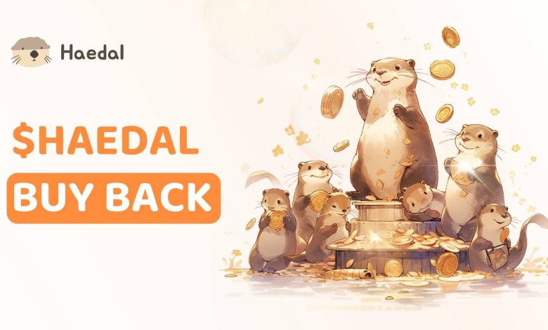 Haedal công bố chương trình mua lại token thúc đẩy giá trị HAEDAL