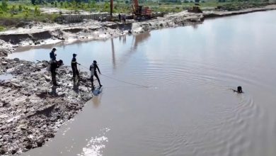 Thi thể nam công nhân bị nước cuốn tử vong tại Bình Dương