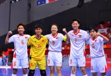 Việt Nam xuất sắc giành vé vào tứ kết futsal nữ châu Á