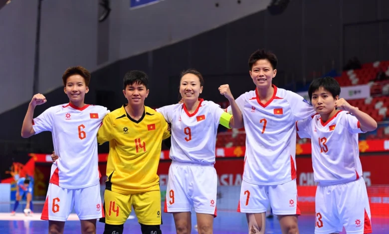 Việt Nam xuất sắc giành vé vào tứ kết futsal nữ châu Á