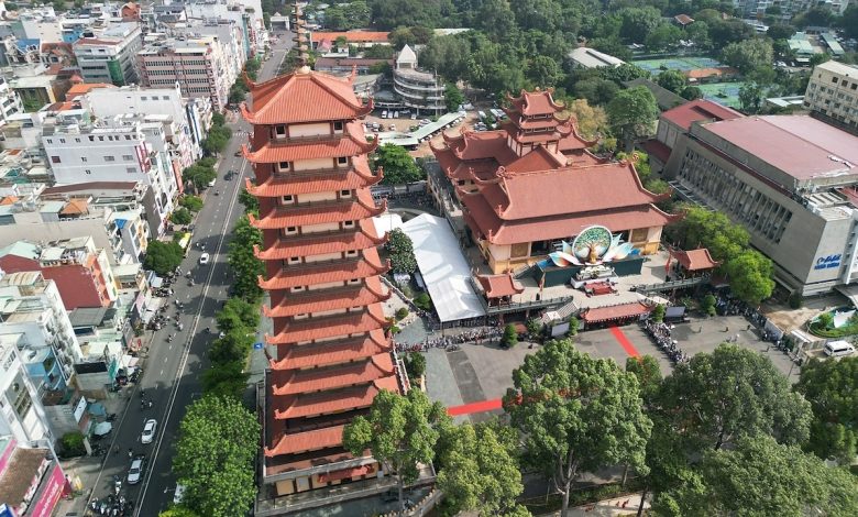 Tháp Đa Bảo lưu giữ xá lợi Bồ tát Thích Quảng Đức