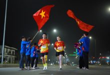 Hàng nghìn vận động viên tham gia giải chạy vì an ninh Tổ quốc