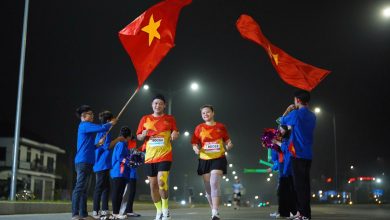 Hàng nghìn vận động viên tham gia giải chạy vì an ninh Tổ quốc