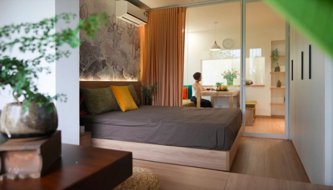 Chuyển mình không gian căn hộ cũ thành hiện đại, tiện nghi