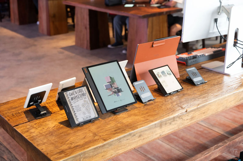 Boox giới thiệu màn hình E Ink và sản phẩm mới tại Việt Nam