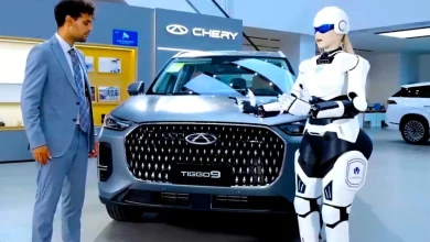 Chery giới thiệu robot Mornine làm nhân viên bán xe tương lai