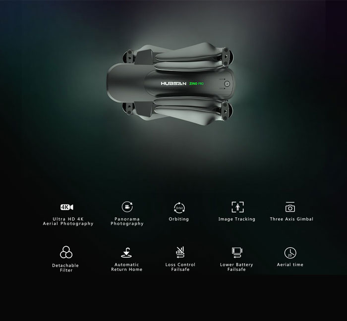 Đánh giá Flycam Hubsan Zino Pro