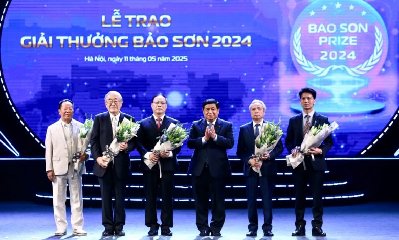 Bốn nhà khoa học nhận Giải thưởng Bảo Sơn 2024 vì giá trị nghiên cứu