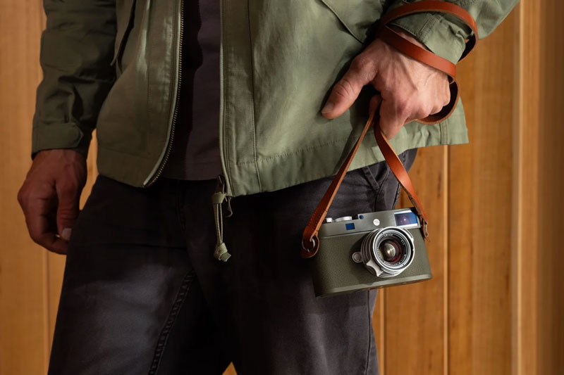 Leica M11-P Safari ra mắt với thiết kế đặc biệt màu xanh Olive