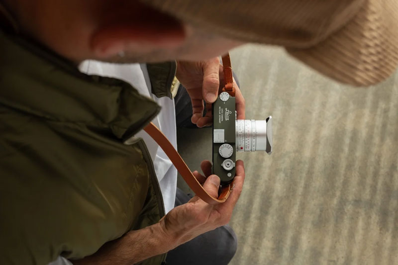 Leica M11-P Safari ra mắt với thiết kế đặc biệt màu xanh Olive