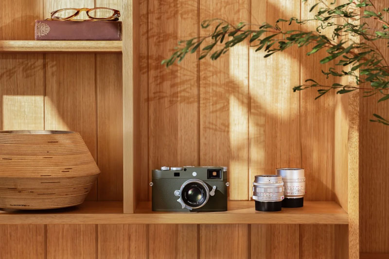 Leica M11-P Safari ra mắt với thiết kế đặc biệt màu xanh Olive