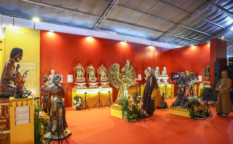 Triển lãm tượng Phật Việt Nam tại Đại lễ Vesak 2025