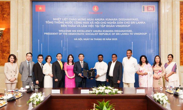 Tổng thống Sri Lanka mời Vingroup đầu tư bất động sản và du lịch