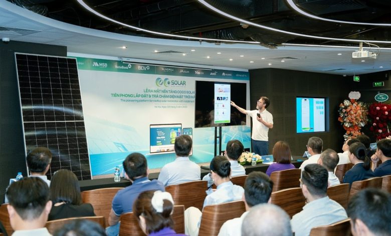 CoCo Solar ra mắt nền tảng lắp đặt điện mặt trời trả chậm