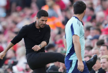 Arteta phê phán Arsenal đá tệ hiệp một trước Liverpool