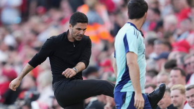 Arteta phê phán Arsenal đá tệ hiệp một trước Liverpool