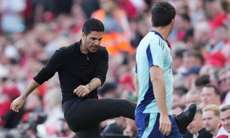Arteta phê phán Arsenal đá tệ hiệp một trước Liverpool