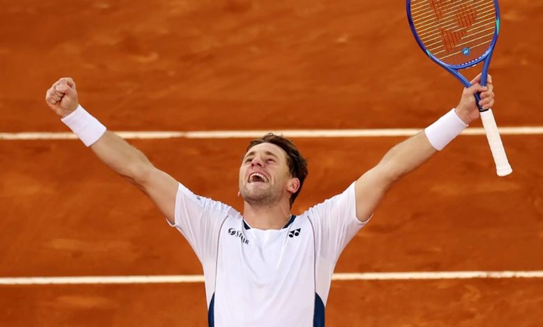 Ruud lần đầu tiên đăng quang Masters 1000 tại Madrid Mở rộng