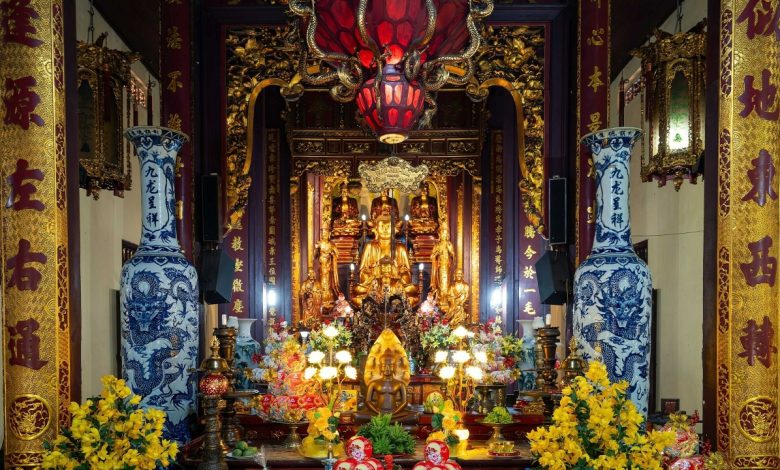 Chùa Quán Sứ rước xá lợi Đức Phật dịp Vesak 2025
