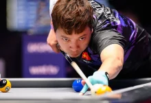 Quốc Hoàng đánh bại thần đồng Philippines, vào vòng 1/8 UK Open