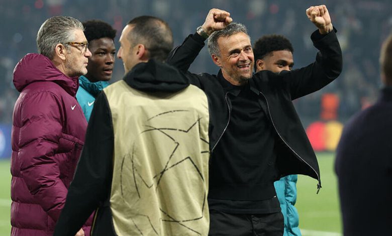 Enrique hài hước kể lại áp lực trước trận thắng Arsenal