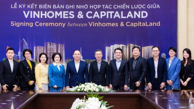 CapitaLand hợp tác Vinhomes mở rộng đầu tư tại Việt Nam