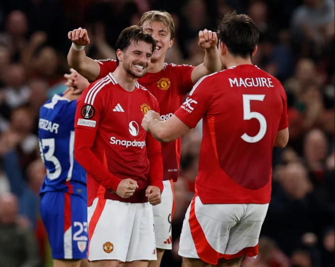 Mason Mount tỏa sáng với tuyệt phẩm trong trận Man Utd đánh bại Bilbao