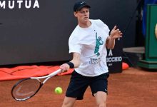 Sinner trở lại thi đấu sau án cấm doping ở Rome Masters