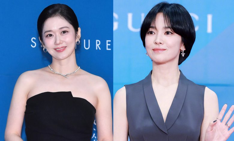 Song Hye Kyo và Jang Nara tỏa sáng thảm đỏ Baeksang 2025