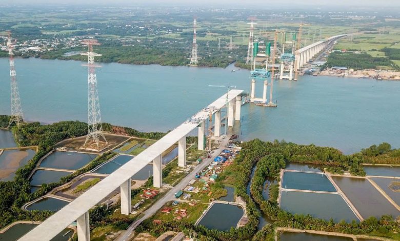 Cầu Phước Khánh thi công trở lại, thúc đẩy cao tốc Bến Lức - Long Thành