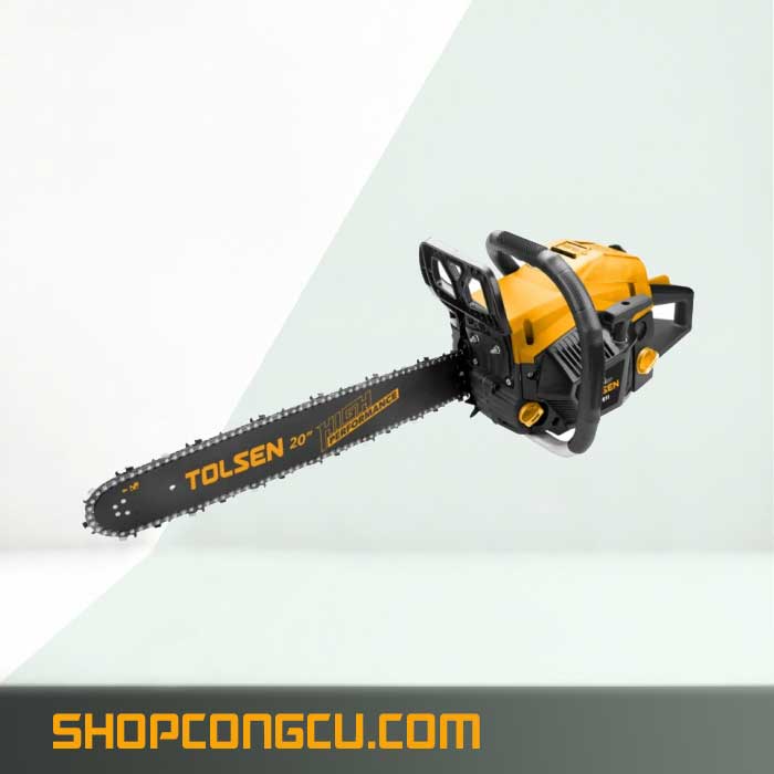 Sản-phẩm-shopcongcu Máy Cưa Xích Chạy Xăng 2.9Hp Tolsen 79611