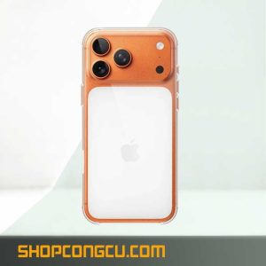 Ốp lưng iPhone 17 Pro Max Clear Case with MagSafe